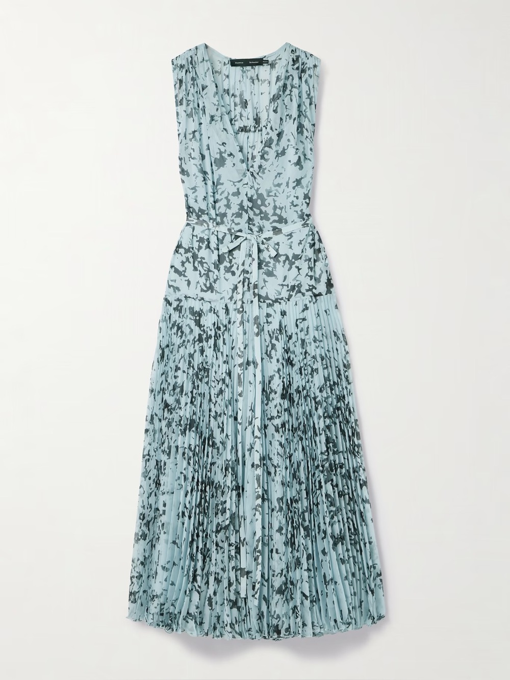 Proenza Schouler Pat Blue Floral Dress